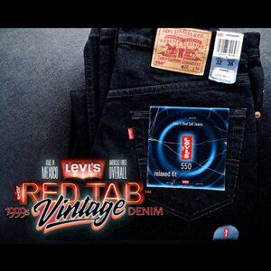 VINTAGE 1999 Made in Mexico LEVI'S® 550™ Relaxed Fit Jeans — W32 L36